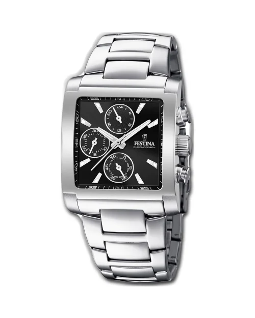 Festina Timeless Chronograph F20423/3 klocka i stål