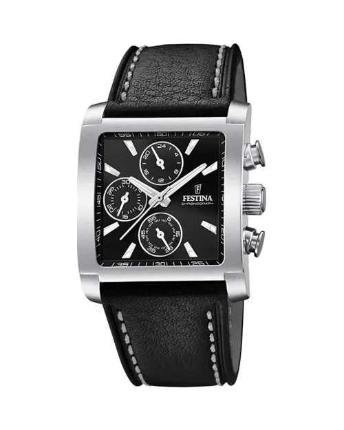 Festina Timeless Chronograph F20424-3 klocka i stål