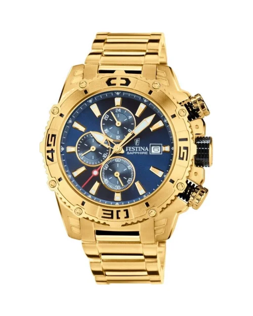 Festina Timeless chronograf F20492/2 zegarek ze stali nierdzewnej