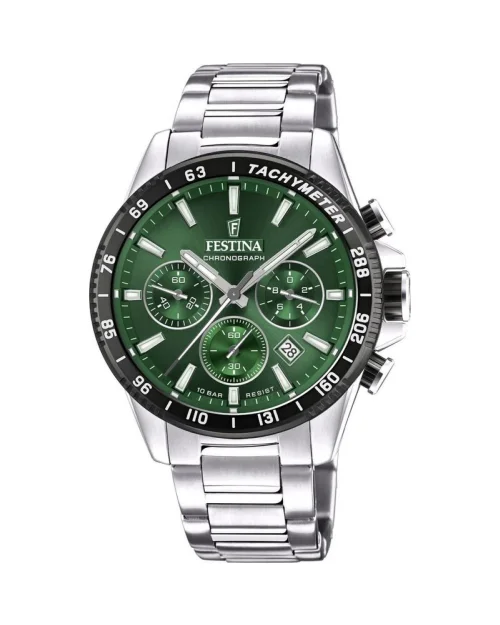 Festina Timeless Chronograph F20560/4 klocka i stål
