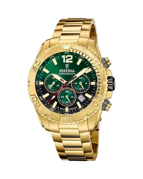 Festina Timeless chronograph F20684/3 stainless steel watch