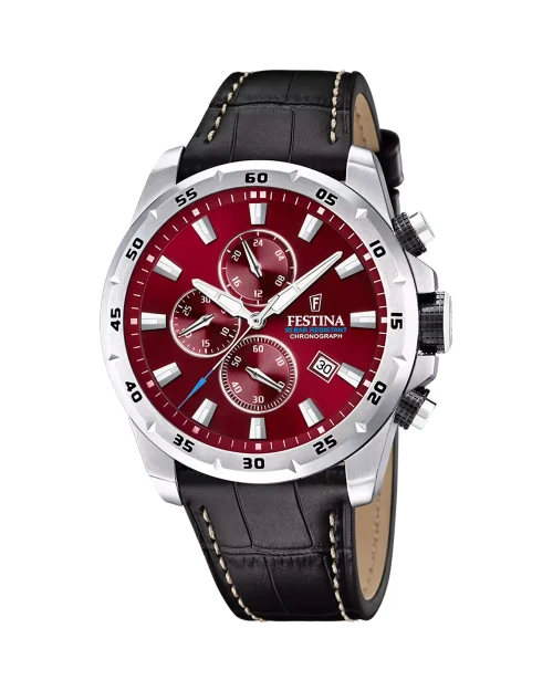 Orologio Festina Timeless Chronograph F20692/5 in pelle