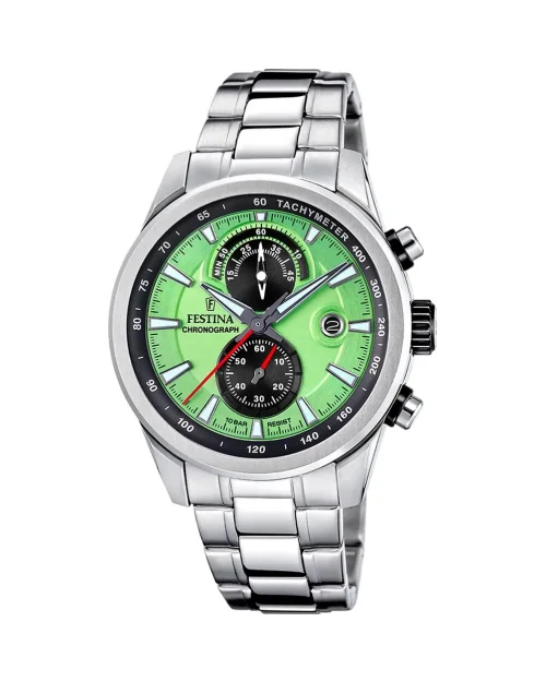 Festina Timeless Chronograph F20694/3 stalen horloge