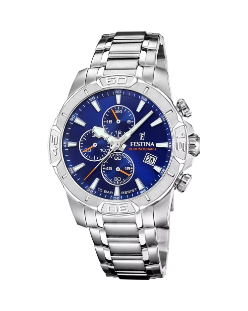 Festina Timeless Chronograph F20704/2 klocka i stål