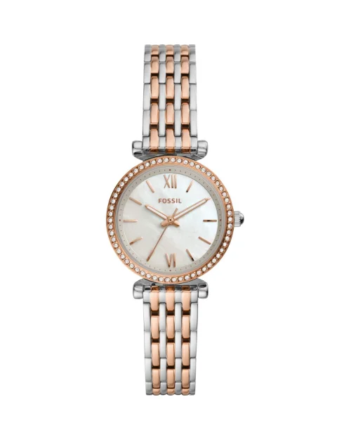Fossil ES4649 Carlie mini montre femme acier inoxydable