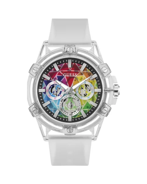 Guess King Watch GW0908G3 herrklocka nylon och silikon