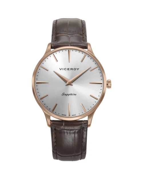 Reloj hombre Viceroy 45117-87 Swiss Made Piel