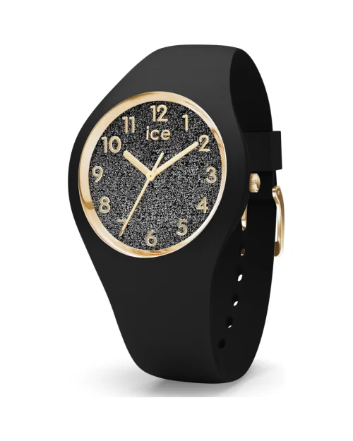 Ice-Watch ICE GLITTER IC015347 Damenuhr Schwarz