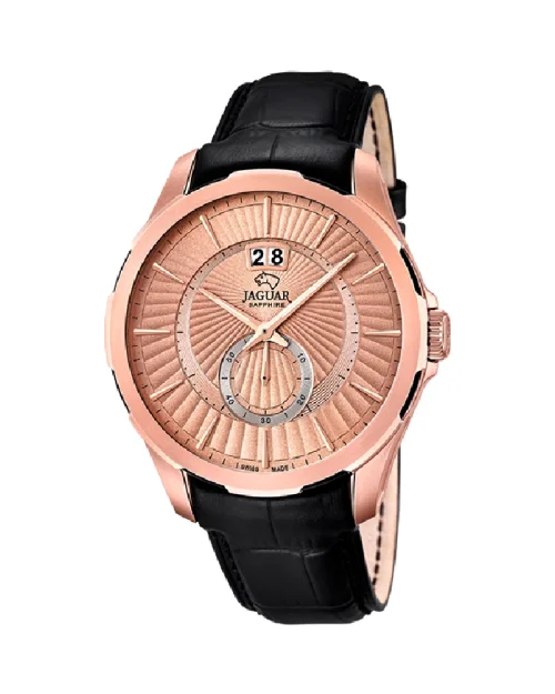 Reloj Jaguar Acamar J683/1 hombre acero y piel
