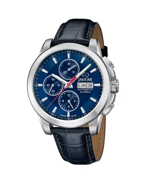 Jaguar Automatic J975/6 Orologio da uomo in acciaio inossidabile blu