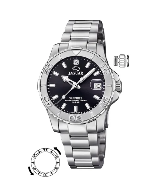 Jaguar Executive J870/4 professional diving watch