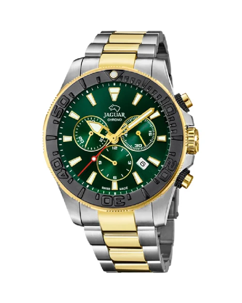 Jaguar executive J873/2 herenhorloge van roestvrij staal 