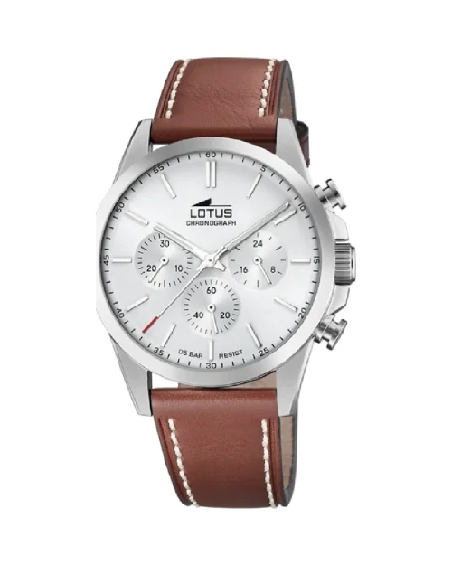 Lotus 18990/1 herenhorloge chronometer roestvrij staal