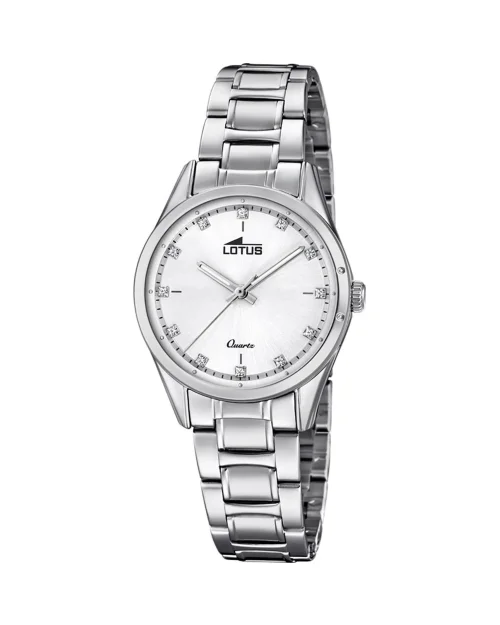 Lotus Bliss 18385/1 women's stainless steel watch with zircons