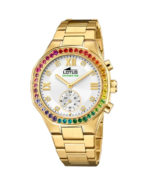 Reloj Lotus Connected 18925/5 mujer acero dorado