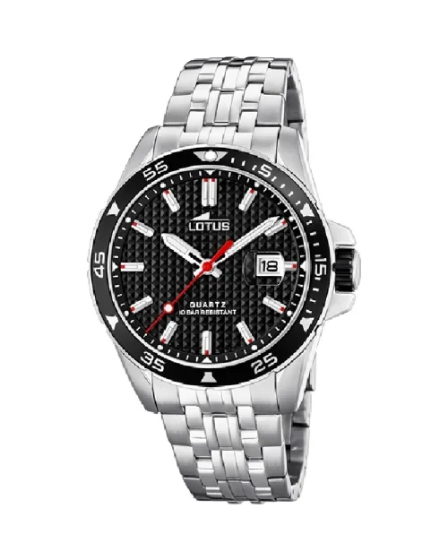 Lotus Excellent 18641/4 men's stainless steel watch white