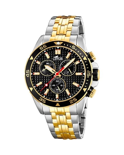 Lotus Excellent 18651/4 two-color chronograph watch