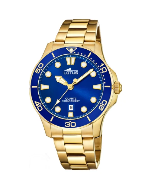 Lotus Excellent 18764/1 IP dameshorloge verguld