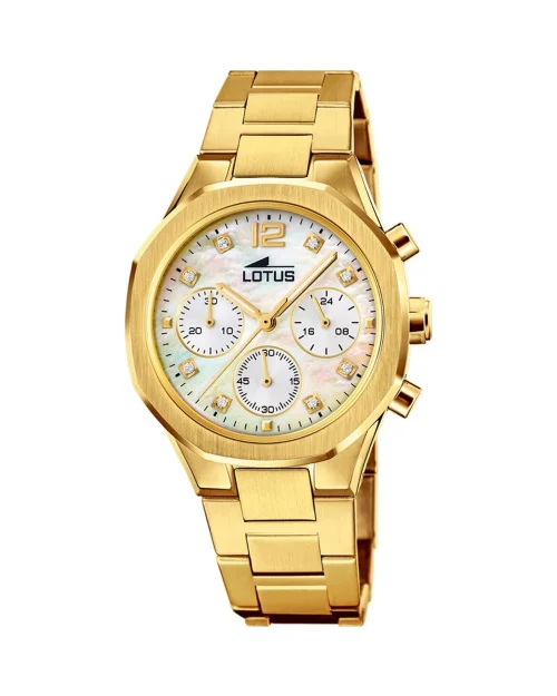 Lotus Excellent 18871/1 women's gold plated watch