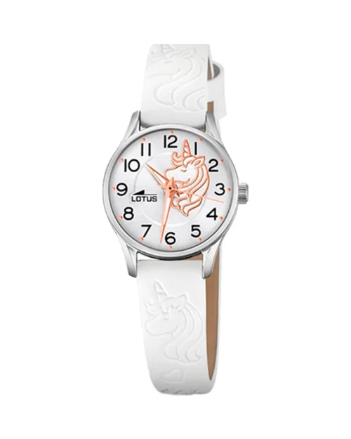 Lotus Junior Kollektion 18573/F Lederuhr für Mädchen