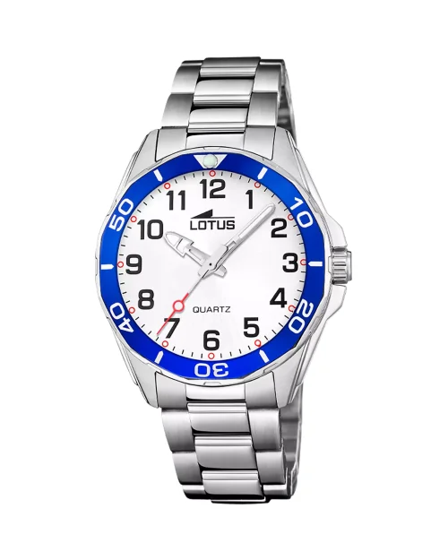 Lotus Junior collectie 18860/3 roestvrijstalen kinderhorloge