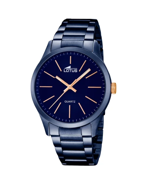 Lotus Minimalist 18163/2 men's watch steel blue