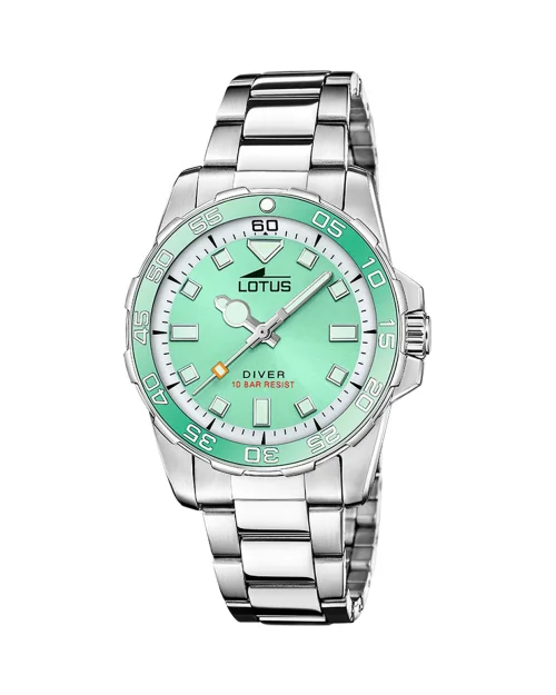 Lotus Trendy 18937/5 dameshorloge lichtgroen