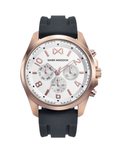 Mark Maddox MISSION HC0106-05 herenhorloge wit