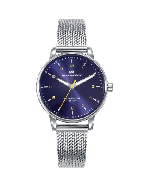 Zegarek Mark Maddox MM1022-34 Milanese mesh ze stali nierdzewnej