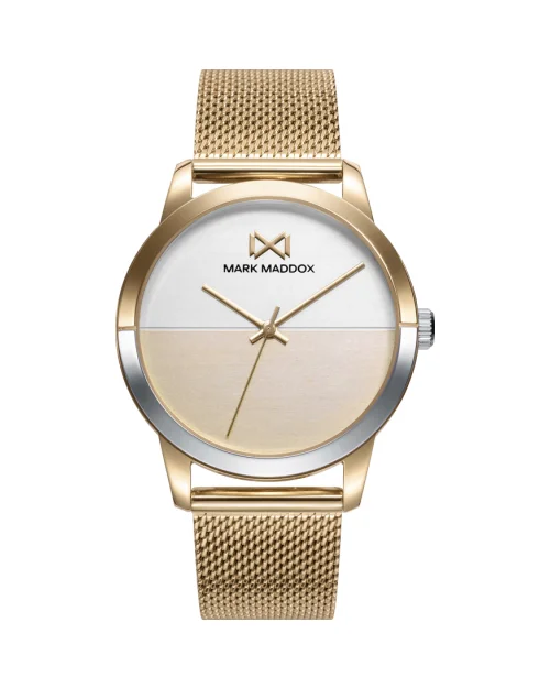 Mark Maddox MM7142-20 Damenuhr Edelstahl goldplattiert