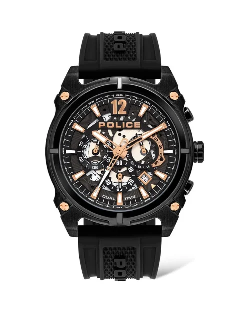 POLICE ANTRIM DUAL PL.16020JSB-61P Herrenuhr schwarz