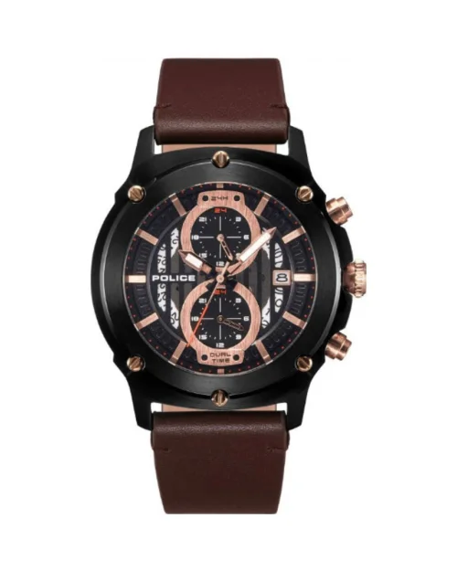 Zegarek męski POLICE LULWORTH DIAL BLACK R1451324001