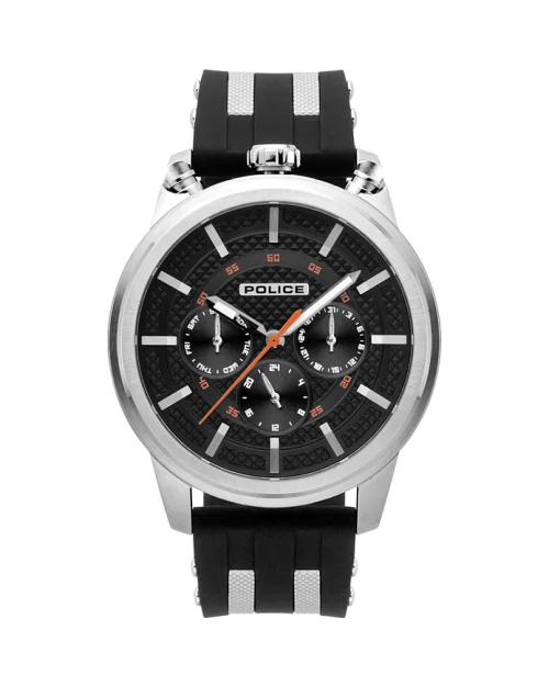 Police UPSIDE Watch R1451299001 Schwarze Multifunktionsuhr für Herren