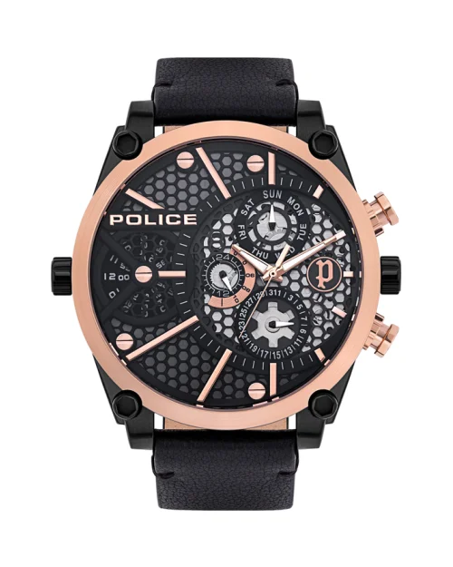 Reloj POLICE VIGOR PL.15381JSBR-61 hombre multifunción negro