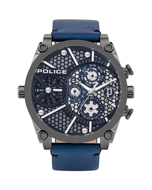 Reloj POLICE VIGOR PL.15381JSU-61B hombre multifunción azul