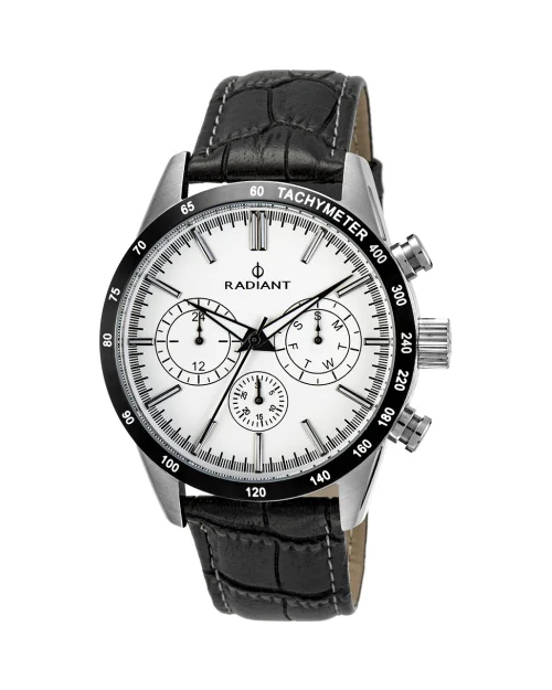 Reloj Radiant EMPIRE STEEL RA411605 Hombre Blanco Multifunción