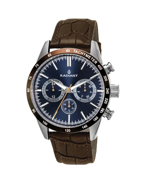 Reloj Radiant EMPIRE STEEL RA411606 Hombre Azul Multifunción