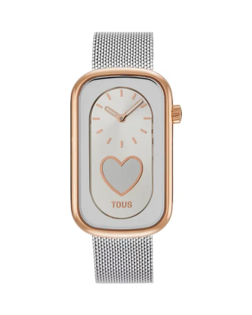 Tous horloge 3000140800 T-Band club tweekleurig roestvrij staal