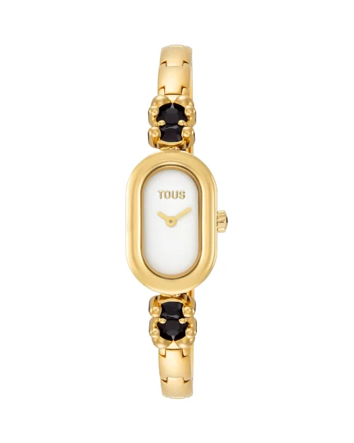 Zegarek TOUS 3000151900, kolor „bear”, stal i onyks