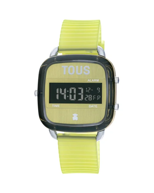 Tous D-Logo Fresh 200351057 siliconen dameshorloge