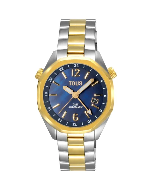 Tous GMT Automatic 3000141000 orologio unisex in acciaio inossidabile