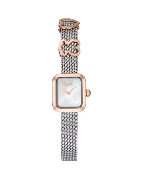 Reloj Tous Icon time charm 3000149500 nácar mesh