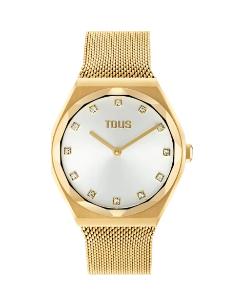 Reloj Tous Karat Round Mesh 3000139800 acero