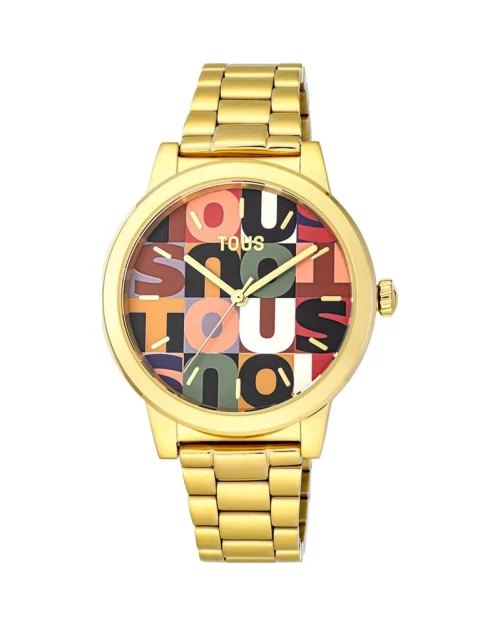 Tous Mimic 200351011 Montre en acier inoxydable multicolore pour femmes