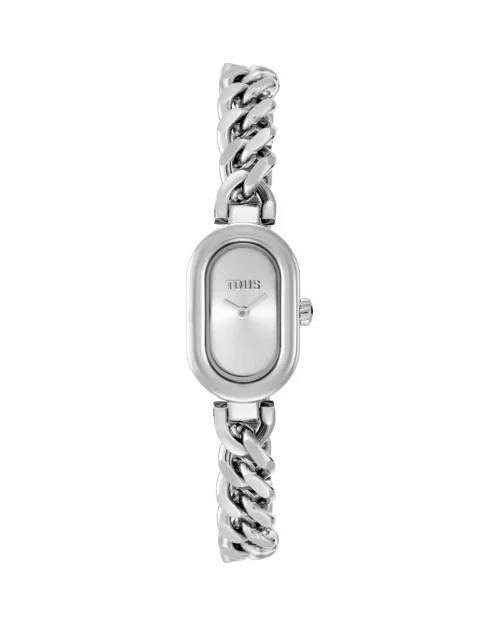 Tous Oval time 3000140300 jewel steel watch
