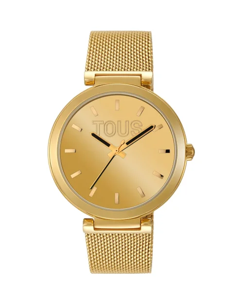 Tous S-Mesh Mirror 3000142300 roestvrij stalen dameshorloge