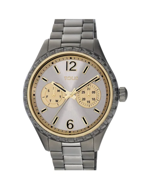 Montre Tous T-Bear 200351035 femmes acier inoxydable IP gris