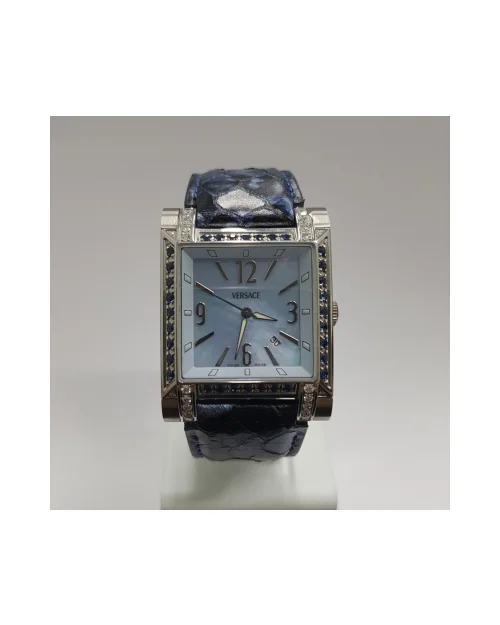 Versace Horloge FLQ941D115S115 Parelmoer dameshorloge