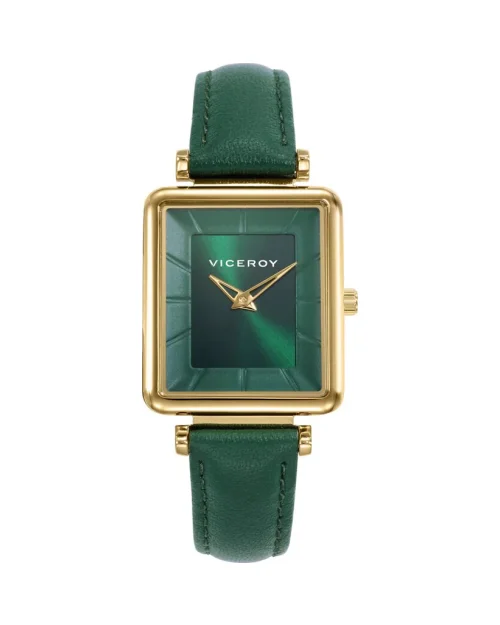 Viceroy Horloge Viceroy 401238-67 roestvrij staal dames IP goud