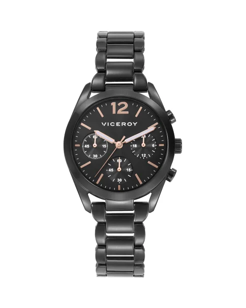 Viceroy 41170-55 Chronometer Damenuhr aus Edelstahl